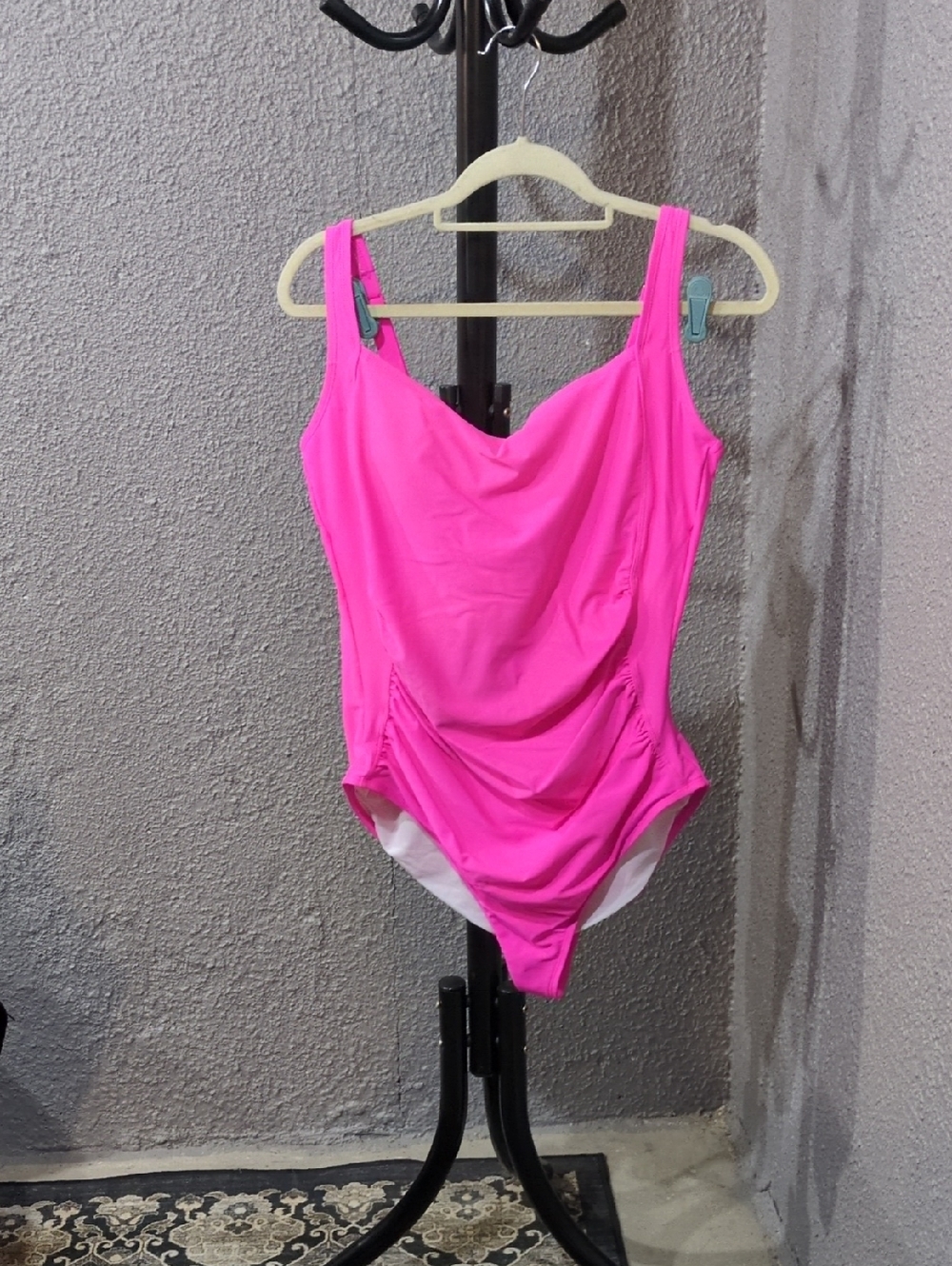 Bright Pink One-Piece Swimsuit